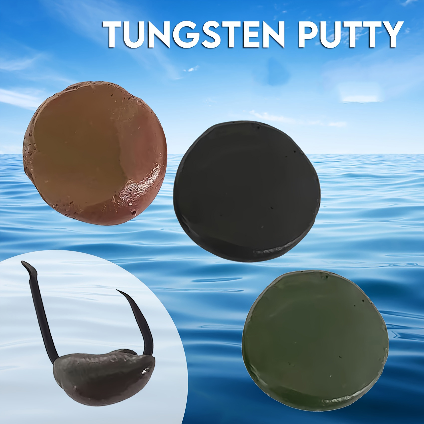 Tungsten Sinkers - Stucco di tungsteno 0,5 once (15