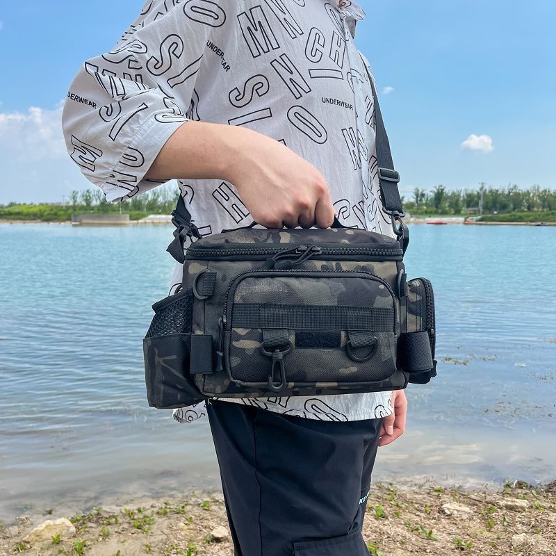 Fishing Equipment - Borsa Tattica da Cintura Multifunzionale, Borsa