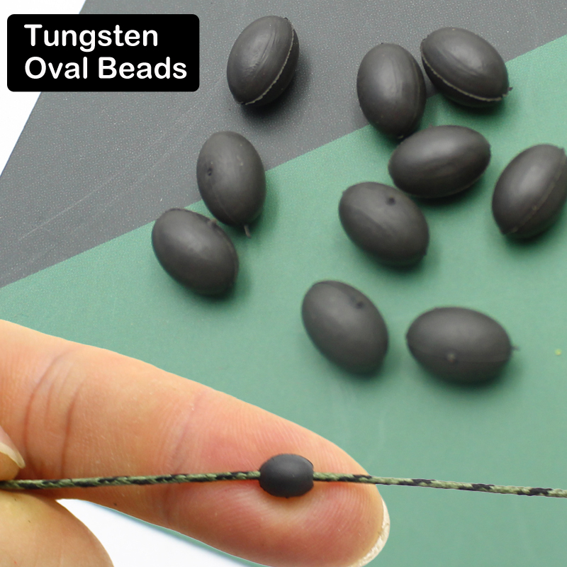 Tungsten Sinkers - 10 pezzi accessori per la pesca
