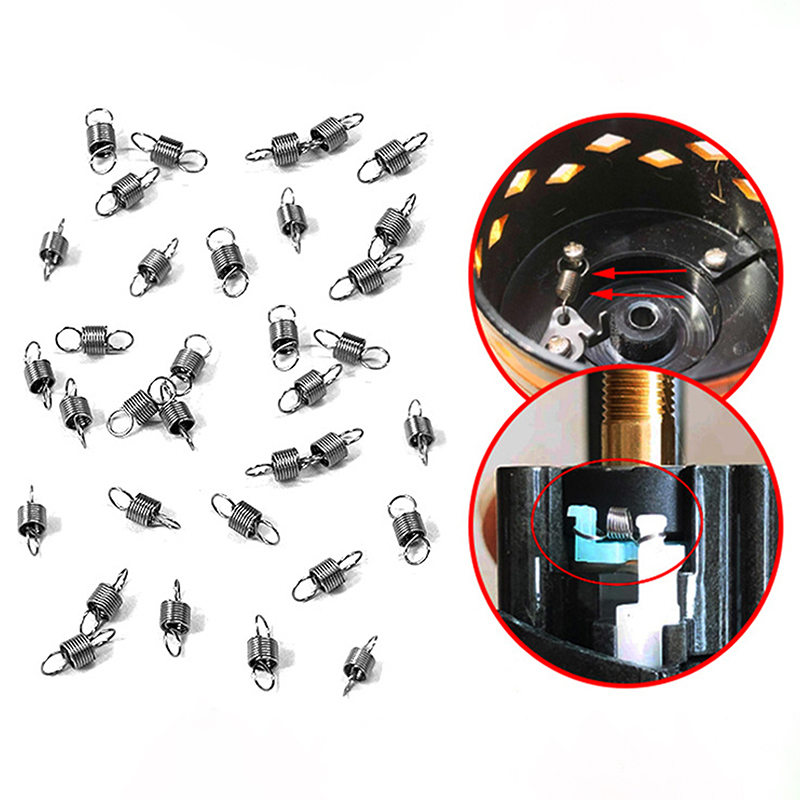Spinning Reel - Nuovo Set da 10 Pezzi: Molla