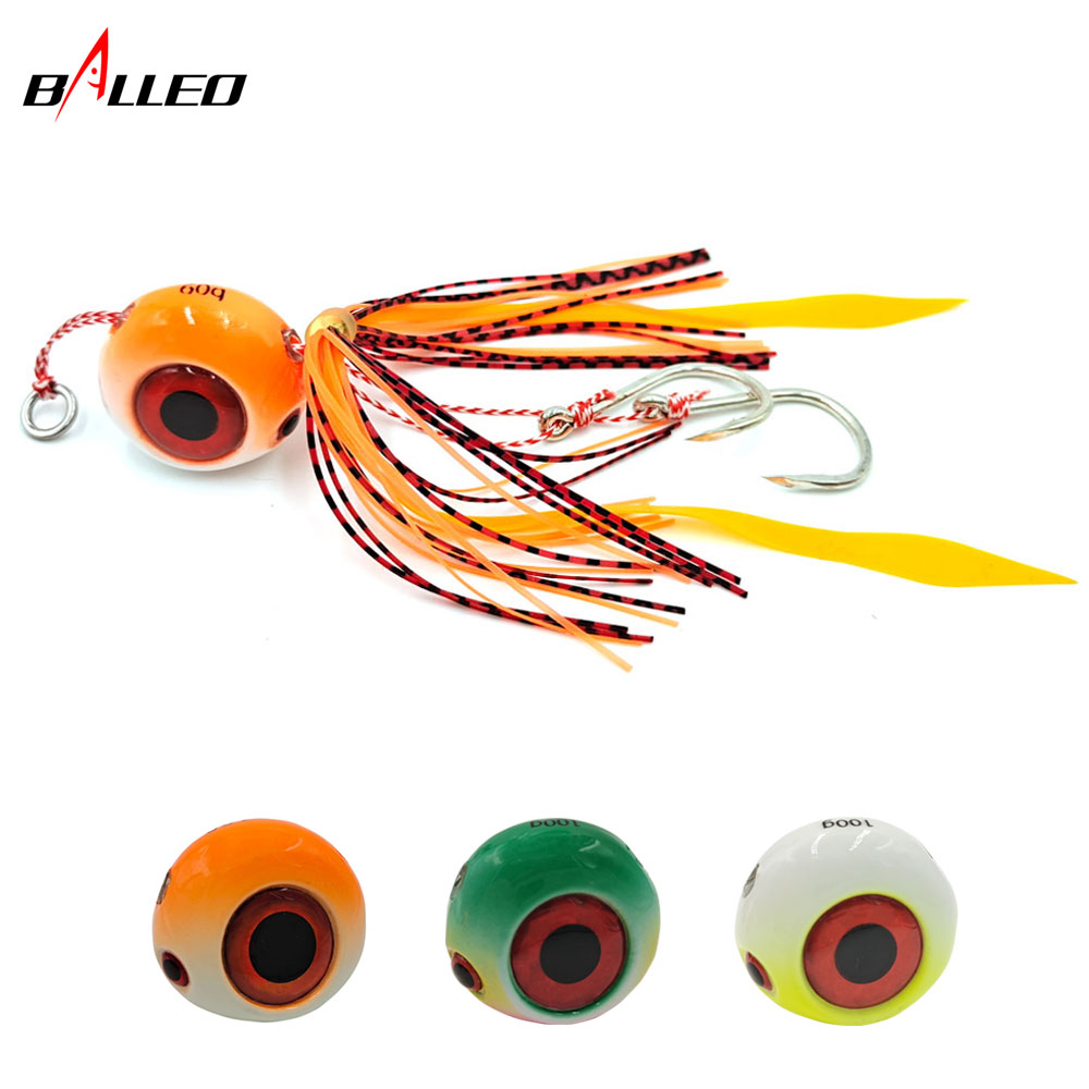 Jig Head Lure - 60g/80g/100g/Metal Tenya Madai Kabura Jig mare