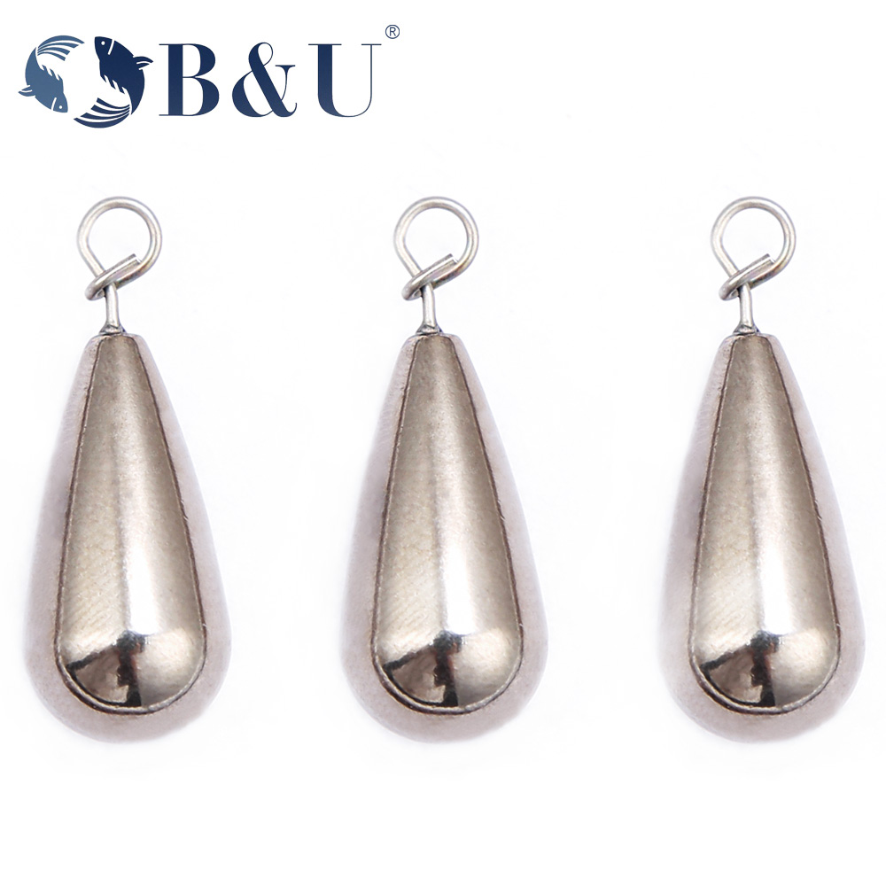 Tungsten Sinkers - B&U Tungsteno Fastach Zavorra Pesca Zavorra