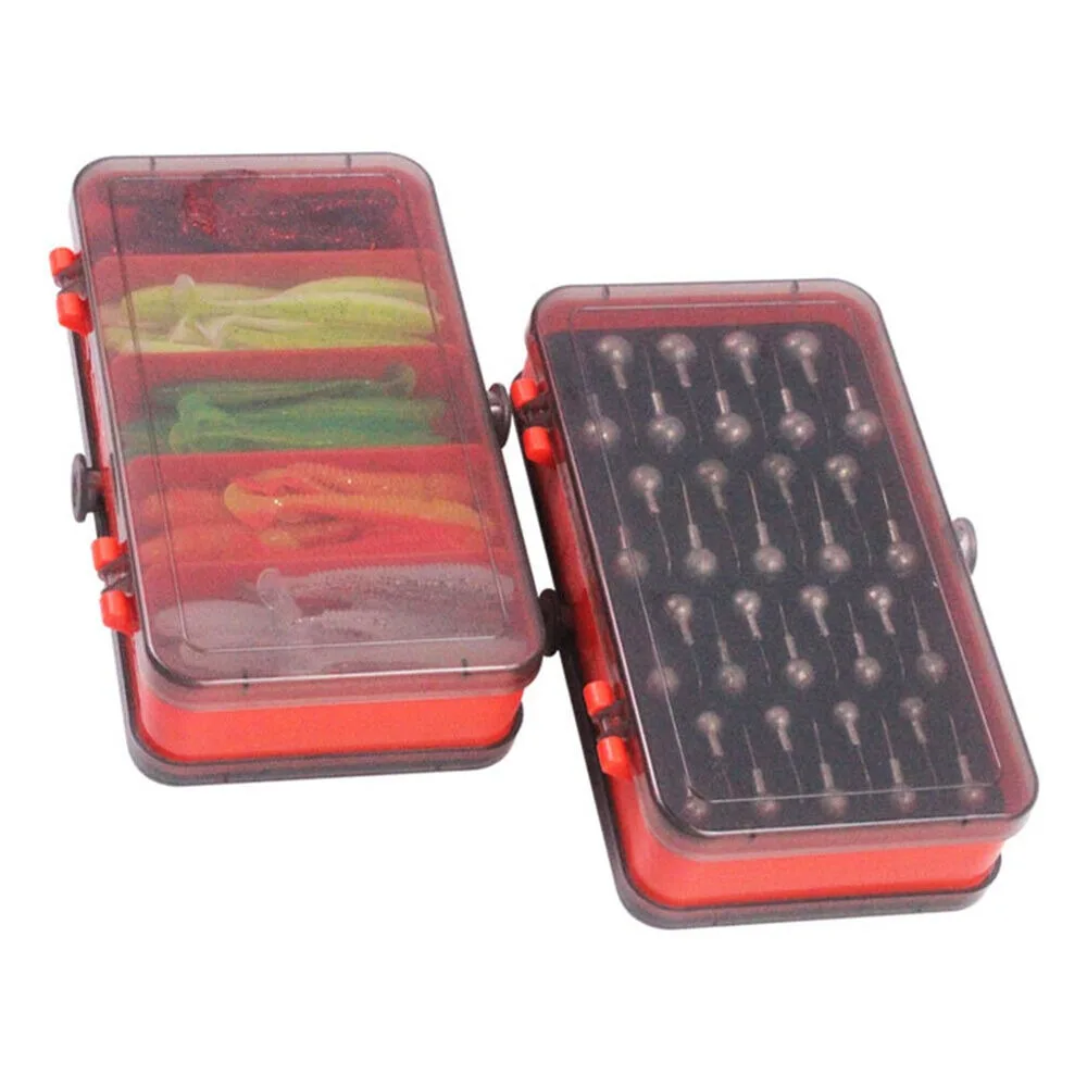 Jig Head Lure - Scatola Portatile a Doppio Lato per
