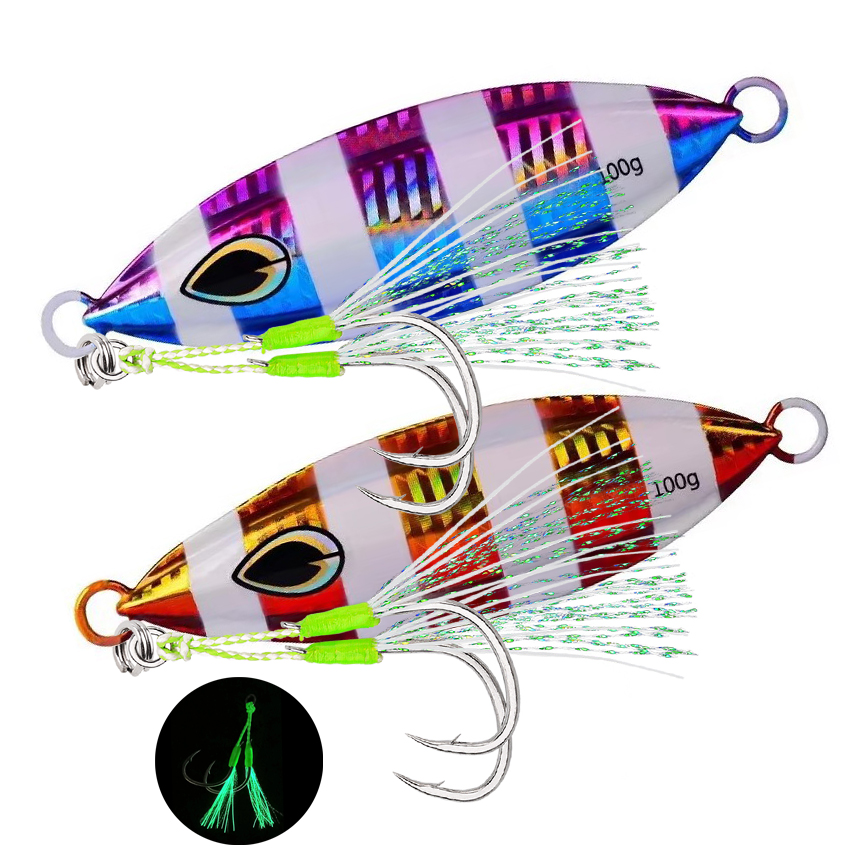 Jig Head Lure - 1 pz di alta qualità metallo