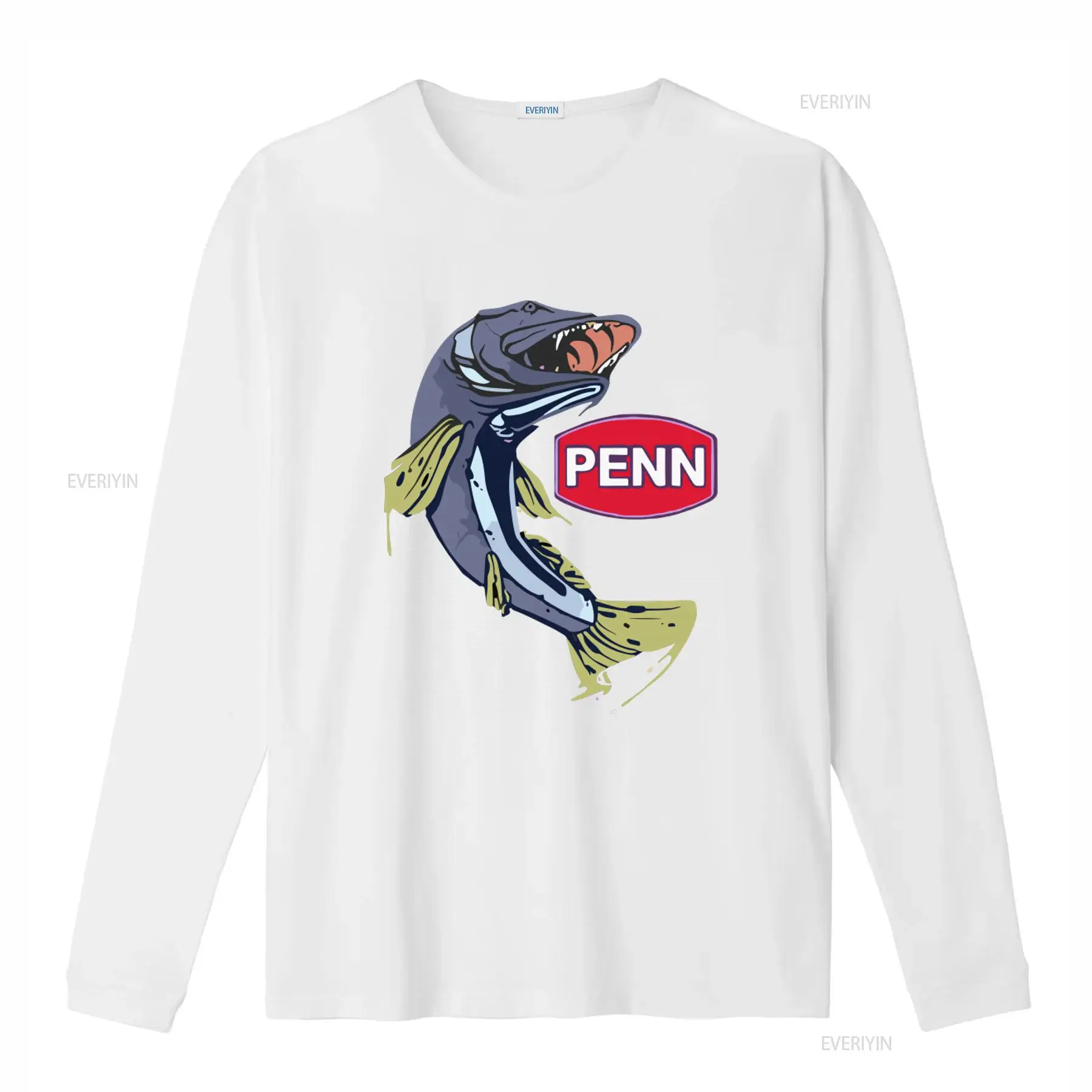 T-shirt nera da uomo con logo  - Fishing Equipment Logo recensione e prezzo
