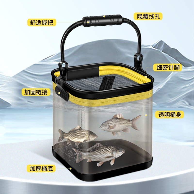 Secchio da Pesca Pieghevole e  - Fishing Lure recensione e prezzo
