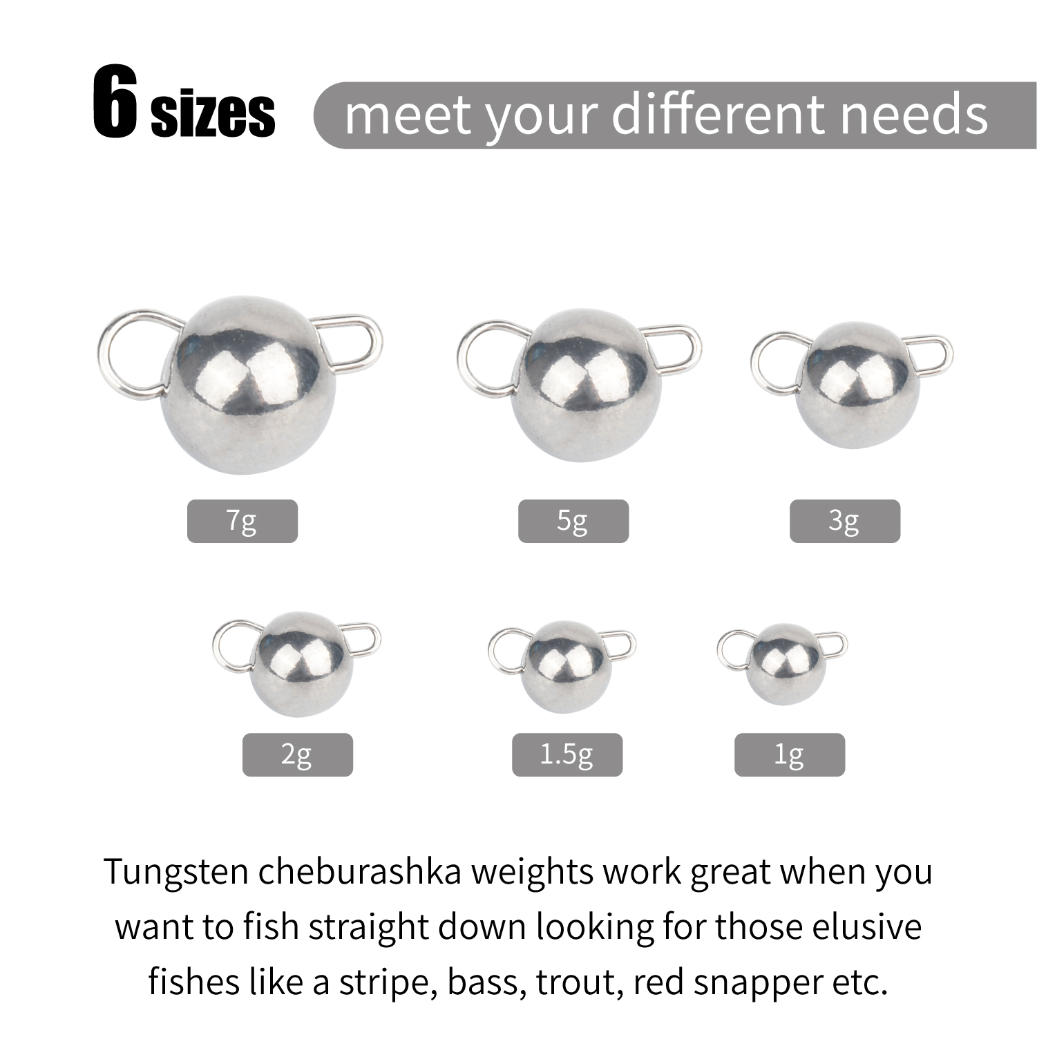 MUUNN 10 Pezzi Pesi da Pesca C - Tungsten Sinkers recensione e prezzo