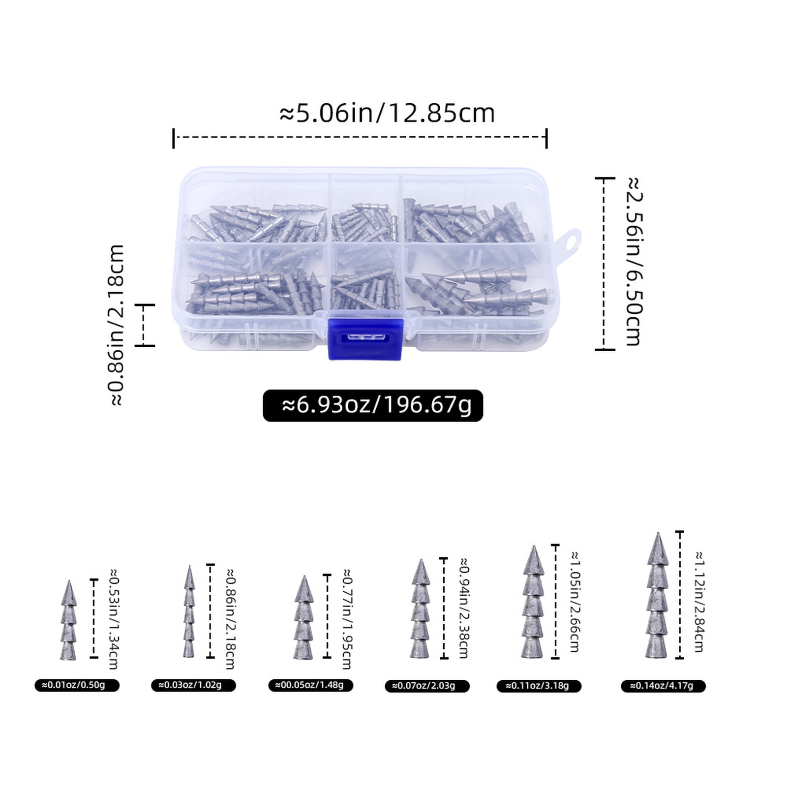 Pesi in tungsteno per uncinett - Tungsten Sinkers recensione e prezzo