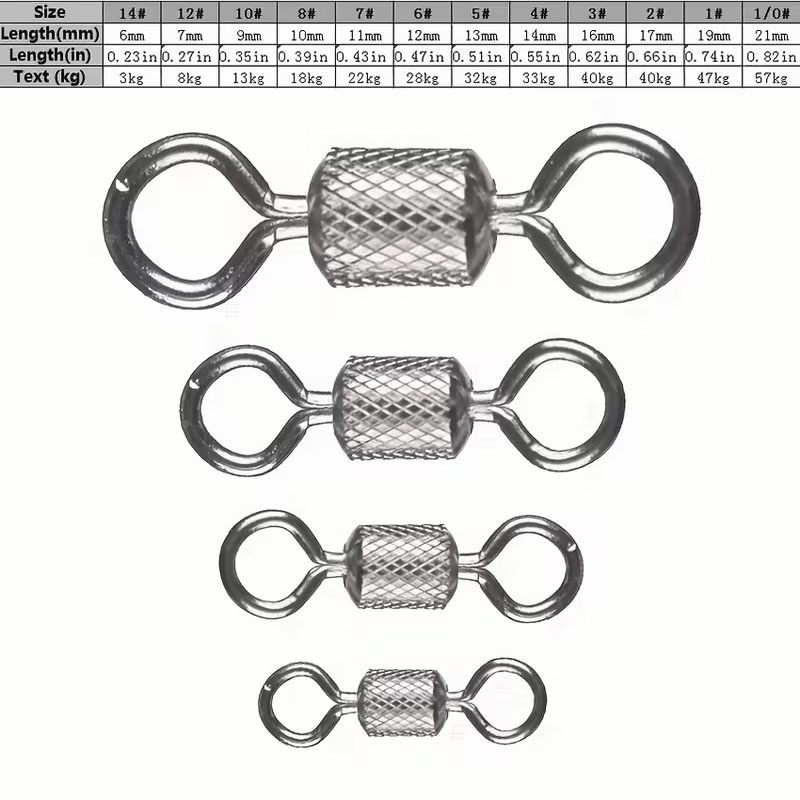 Connettore girevole con cuscin - Fishing Swivel Connector recensione e prezzo