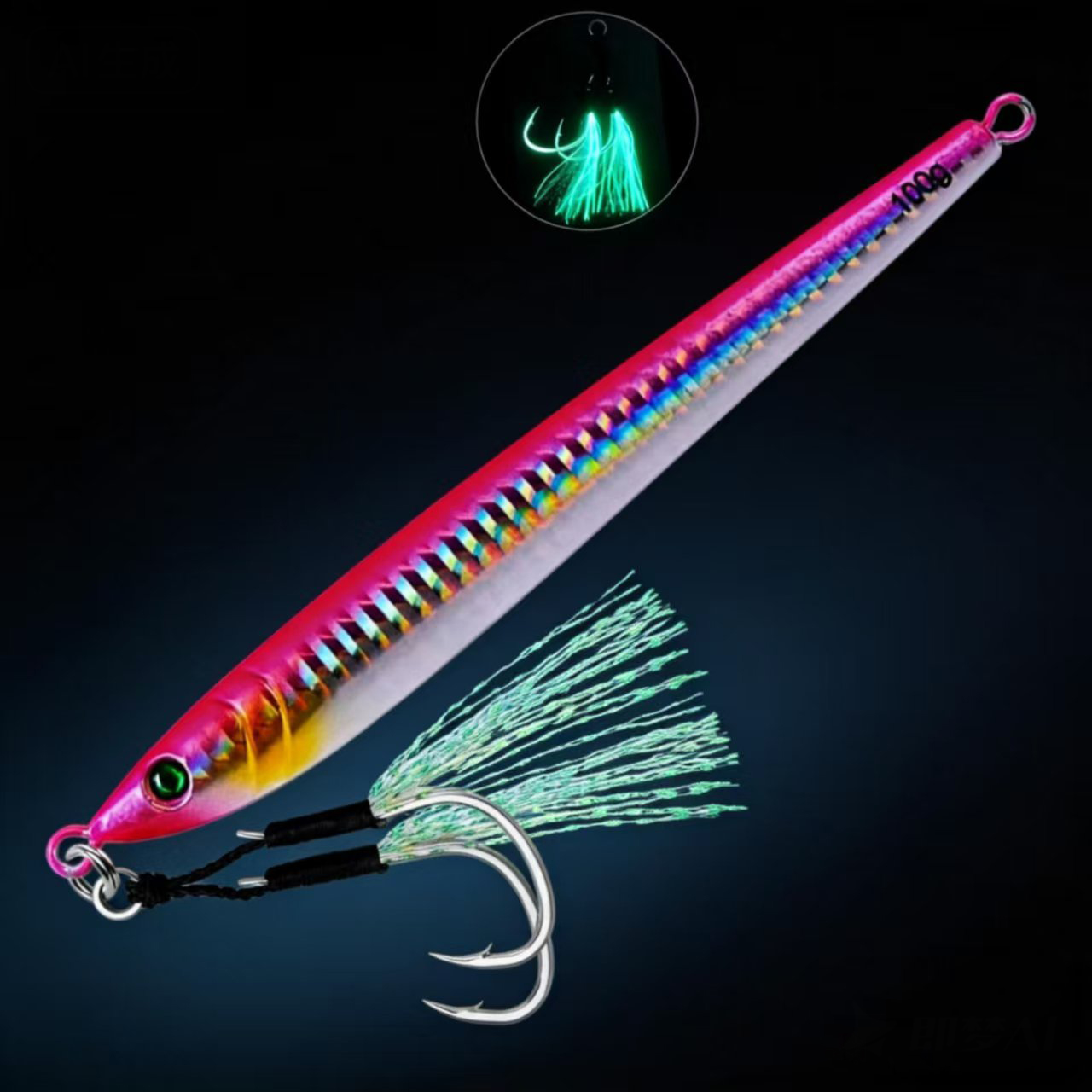 Metallo fuso Jig Richiamo di P - Jig Head Lure recensione e prezzo