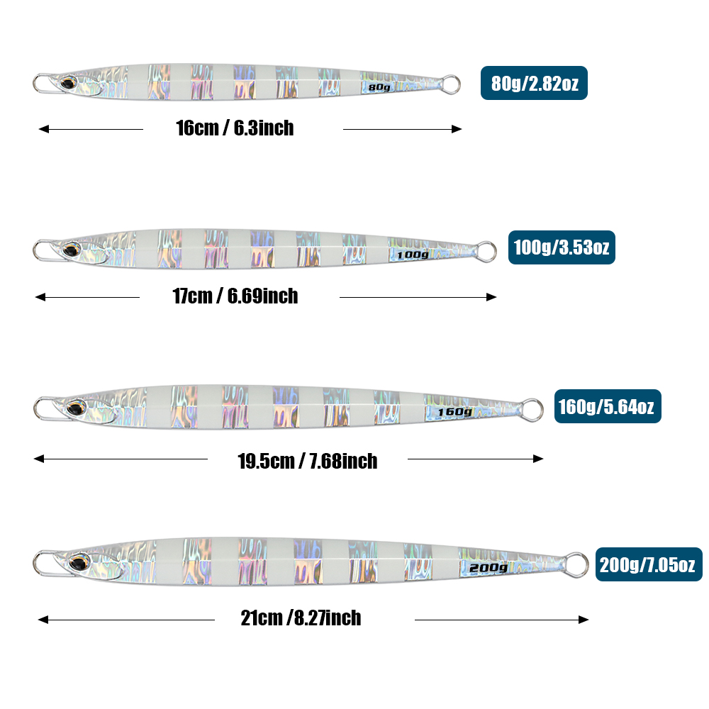 CASTFUN Speed Jig 80g 100g 160 - Jig Head Lure recensione e prezzo