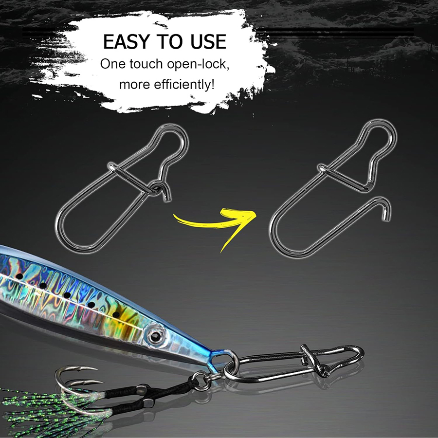 50 pezzi Crankbait scatta in a - Fishing Swivel Connector recensione e prezzo
