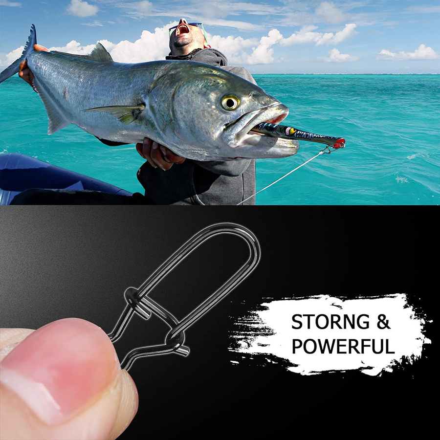 50 pezzi Crankbait scatta in a - Fishing Swivel Connector recensione e prezzo