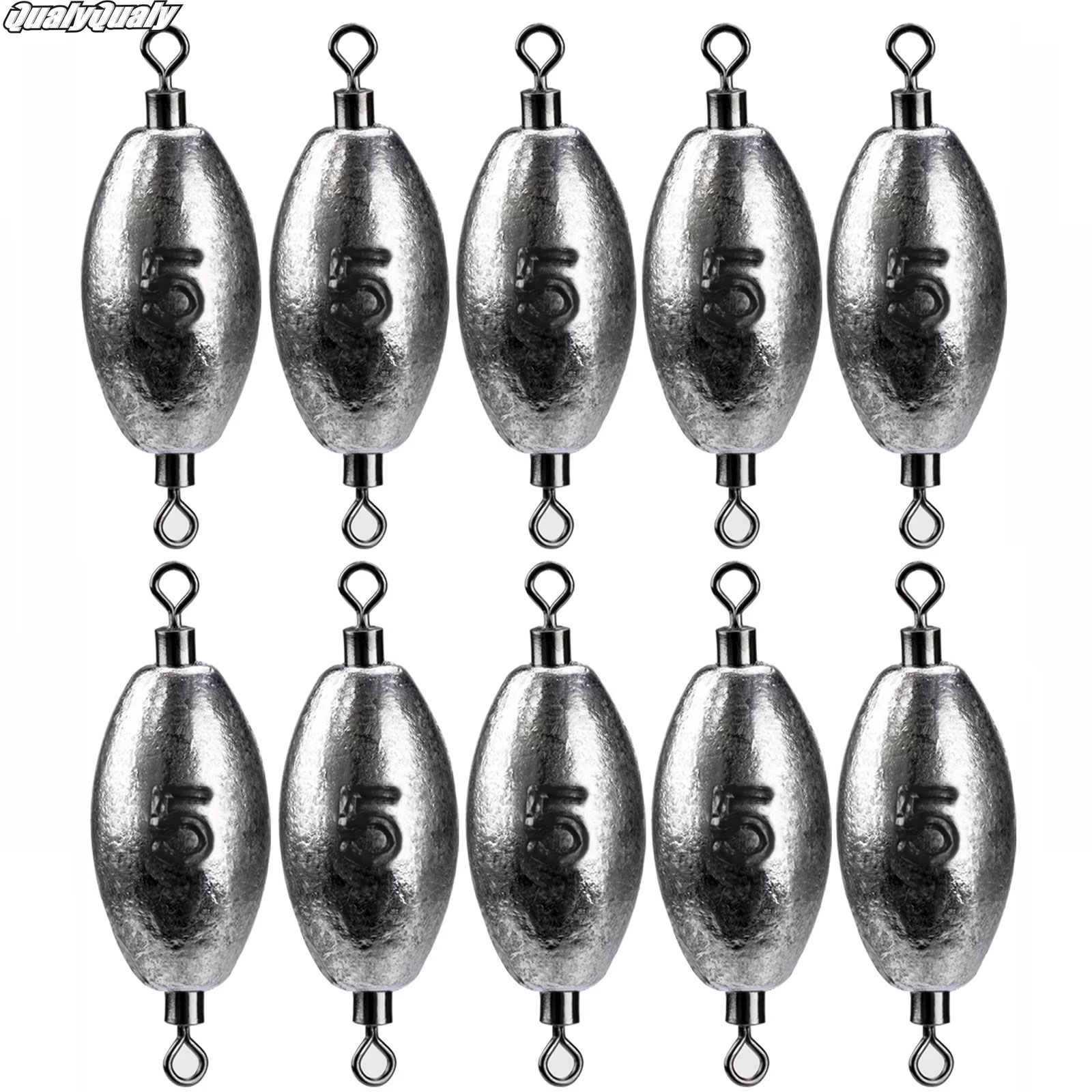 20/10 Pezzi Piombi da Pesca 5g - Fishing Swivel Connector recensione e prezzo