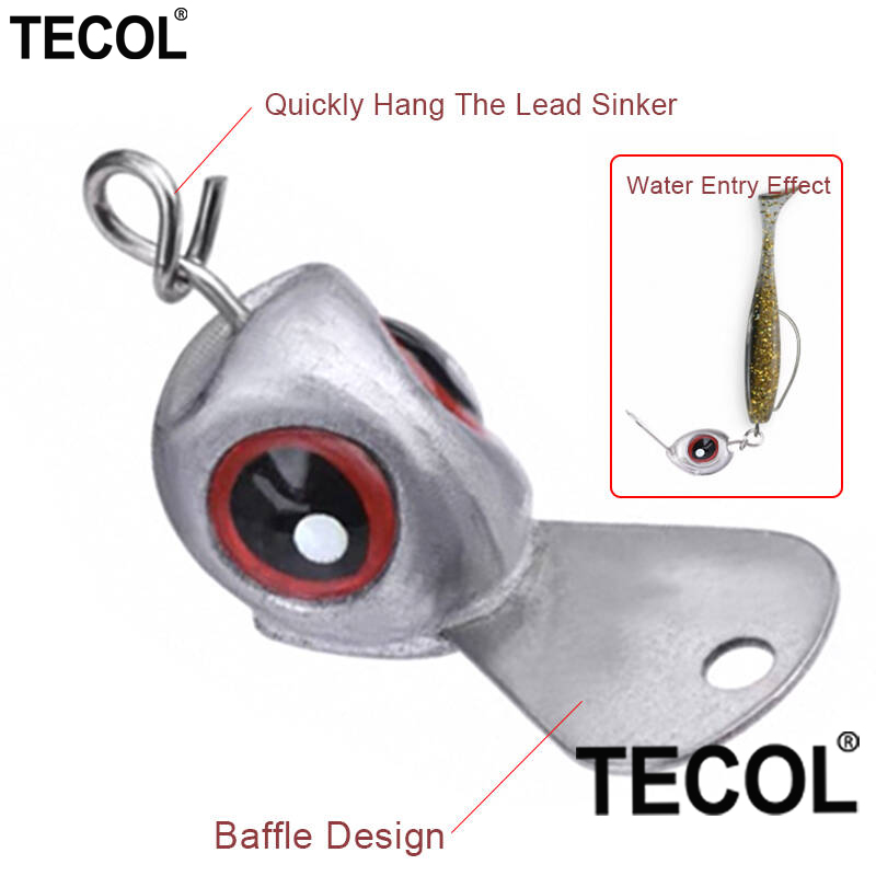 TECOL 5/10 Pezzi 3.5g 5G 7G 10 - Jig Head Lure recensione e prezzo