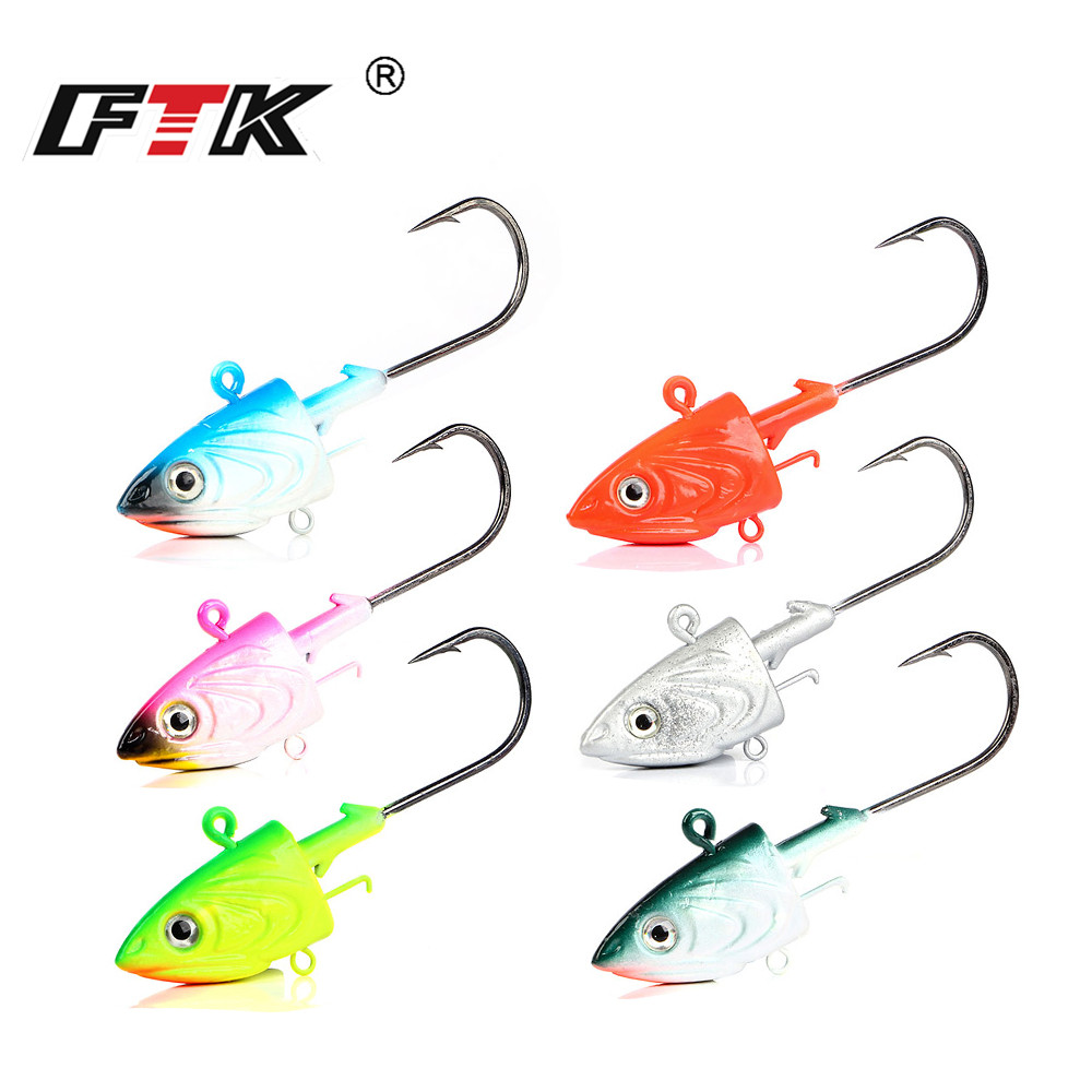 FTK 2PCS Jig Head Amo da pesca - Jig Head Lure recensione e prezzo
