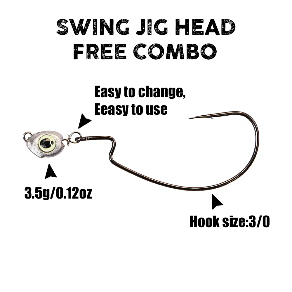B&U Swing Jig Head Cheburashka - Jig Head Lure recensione e prezzo